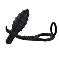 Waterproof Vibrating Male Prostate Massager Butt Plug P-spot 