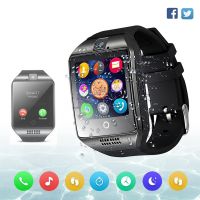 Smart Watch Men Waterproof IP67 Sim Card Android Cam Phone Sport Heart Rate Monitor Watch Smart IOS Compatible Better than dz09