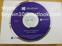 Windows Win 10 Pro OEM DVD Package Genuine Coa Sticker New Key
