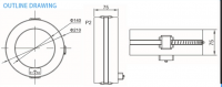 Outdoor 100a 5a Zero Sequence Split ct Current Transformer