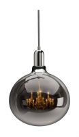 King Edison Grande Chrome Pendant Lamp