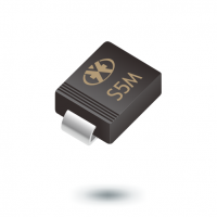 S5M, the Surface Mount Standard Rectifiers diode packed by SMC case