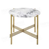 white marble livingroom end table