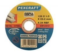 Metal grinding wheel for metal