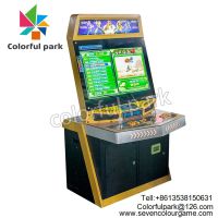 Colorful Park Arcade Video Street Fighting Coin Push Game Machine