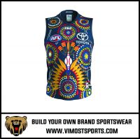 OEM 100% polyester Custom Sublimation AFL Jumper