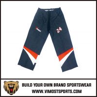 OEM 100% Polyester  Custom Sublimation Ice hockey pants