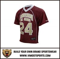 OEM 100% Polyester  Custom Sublimation Lacrosse Jersey