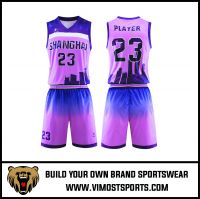 Women's Custom Sublimation Basketball Suit Uniform