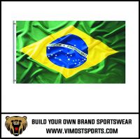 Custom Printed Polyester Brazil's Flag OEM