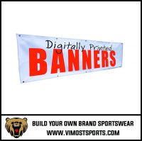 No MOQ Custom Printed Polyester Banners 