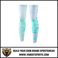 New fashion sublimation printed sports women protective leg warmers 