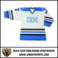 Polyester Custom Style Sublimation Ice Hockey Jersey