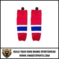  100% Polyester Montreal Canadiens Ice Hockey Socks 