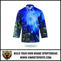 Men Custom Sublimation Long Sleeve Fishing Shirt