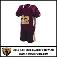  Custom Number Logo Sublimation Lacrosse wear