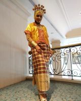 traditional costume of bugis makasar from Indonesia