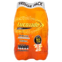 Lucozade Energy Orange 4pk Multipack (380ml x 4)