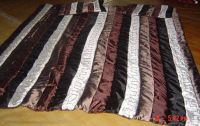 taffeta patch work comforter/quilt set