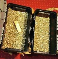 GOLD BAR, GOLD DUST, GOLD NUGGETS AND DIAMONDS