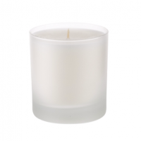 DIY Decorative Scented Modern Design white Glass Scented Candle for sale