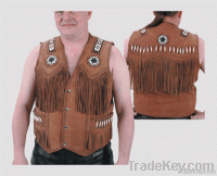 Western Leather Vests
