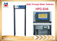 Hot sales 45 zones Walk through military security metal detector door