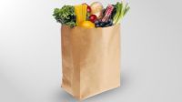 brown paper grocery bag 