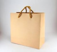 square bottom brown paper bag