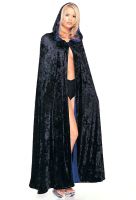 Reversible Crushed Velvet Cape