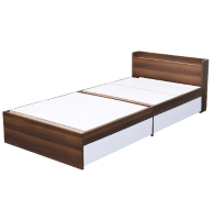 Wooden Panel Bed