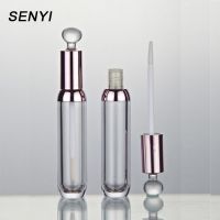 Top Popular Empty 8g Unique Custom Lipgloss Tube Bottle Lip Balm Tube Lipstick Container