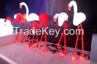 Flamingo 3D led Crystal Sculpture light