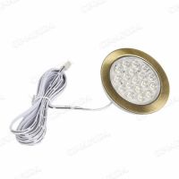 RV Boat Recessed Ceiling Light 12Volt LED Puck Light RV LED Down Light Slim LED Panel Light, DC 12V Ceiling Light Down Light All Aluminium