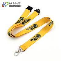 Flat Polyester Cheap Personalize Single Custom Sublimation Lanyards With Logo