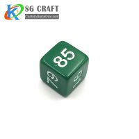 plastic dice