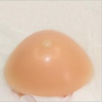Triangle Shape Concave Bottom High-grade Silicone Breast Form Soft Artificial Breast Silicone Breast Prosthesis For Mastectomy