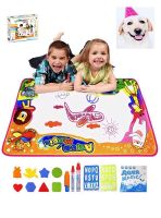 Wideword Water Drawing Mat Aqua Magic Doodle Kids Toys Mess Free Coloring Painting