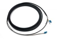 FTTA CPRI LC to LC outdoor armored patch cord cable assemblies