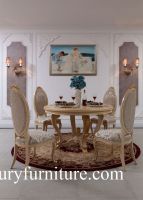 Dining table and chairs neo classical dining room sets glass cabinet buffet