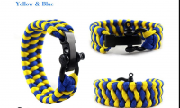 Mini Outdoor Survival 7-Core Rope Bracelet For Traveling, Everyday Use Handmade Colorful Paracord Br