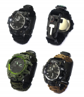 EMAK Wholesale Camping Survival Smart Watch, Wholesale Hiking Outdoor tactical military man custom w