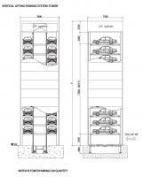 VERTICAL LIFTING PARKING SYSTEM TOWER