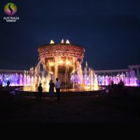 2018 Musical Dancing Dry Fountain In Astana