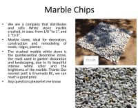 Marble Chips