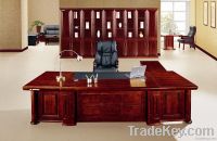 Executive Desk with Cabinet EDW-28663