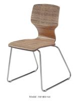 Bentwood Sled Base Restaurant Dining Chair