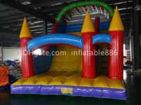 Outdoor Inflatable Slide Games with Factory Price Dry Slide for Kids for Commercial Use Inflatable Land Slide with Climbing Steps
