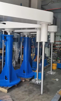 Frequency control speed hydraulic lift electric paint emulsion paint dispersing machine