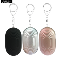 Factory wholesale 130db loud volume self defence portable personal panic alarm keychain device
